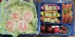 First day of school bento